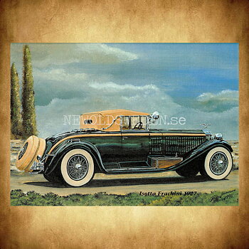 Isotta Frachini 1927  - Vykort A5