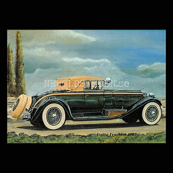 Isotta Frachini 1927  - Vykort A5