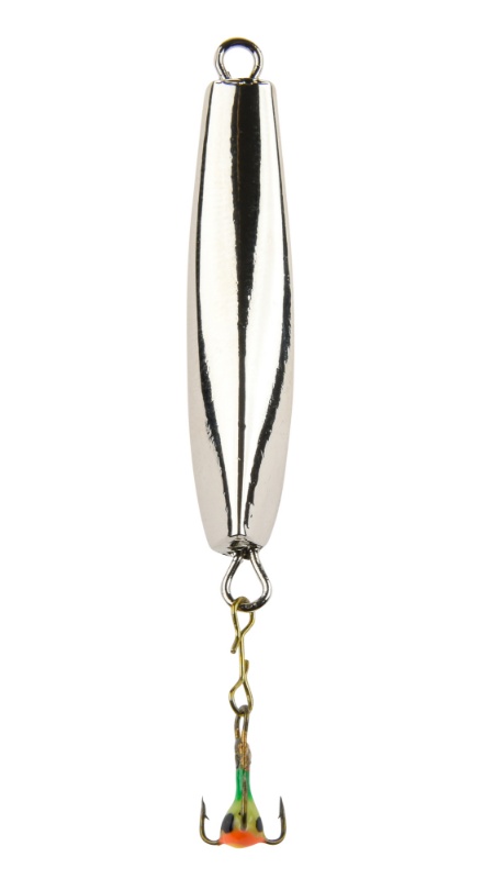 Ifish swan 55mm vertical spike in silver color