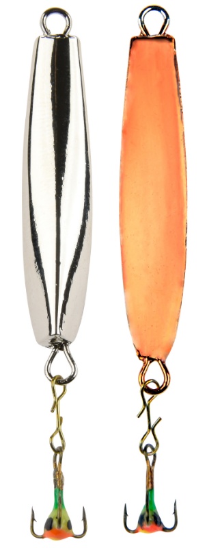 Ifish swan 55mm vertical pick in silver/copper color