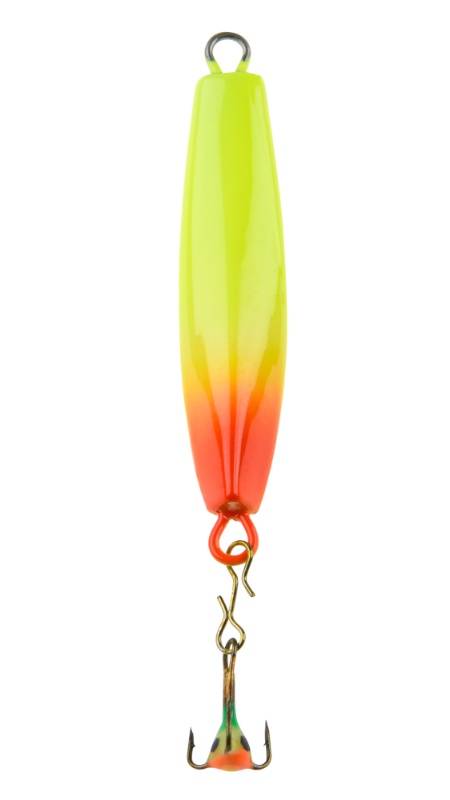 Ifish swan 55mm vertical spike in color yellow/orange