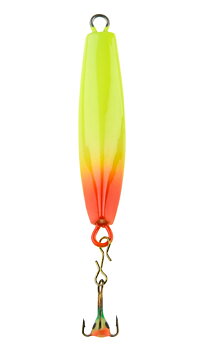 Ifish swan 55mm vertical spike in color yellow/orange