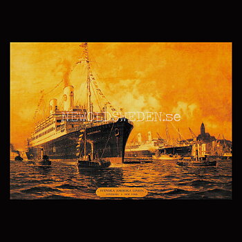 S/S Kungsholm 1928-1965 - Vykort A5