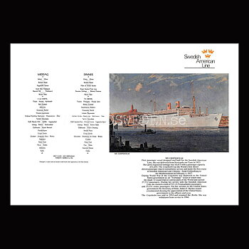 M/S Gripsholm 1925-1966 - Vykort A5