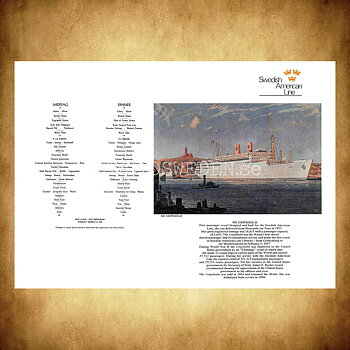 M/S Gripsholm 1925-1966 - Vykort A5
