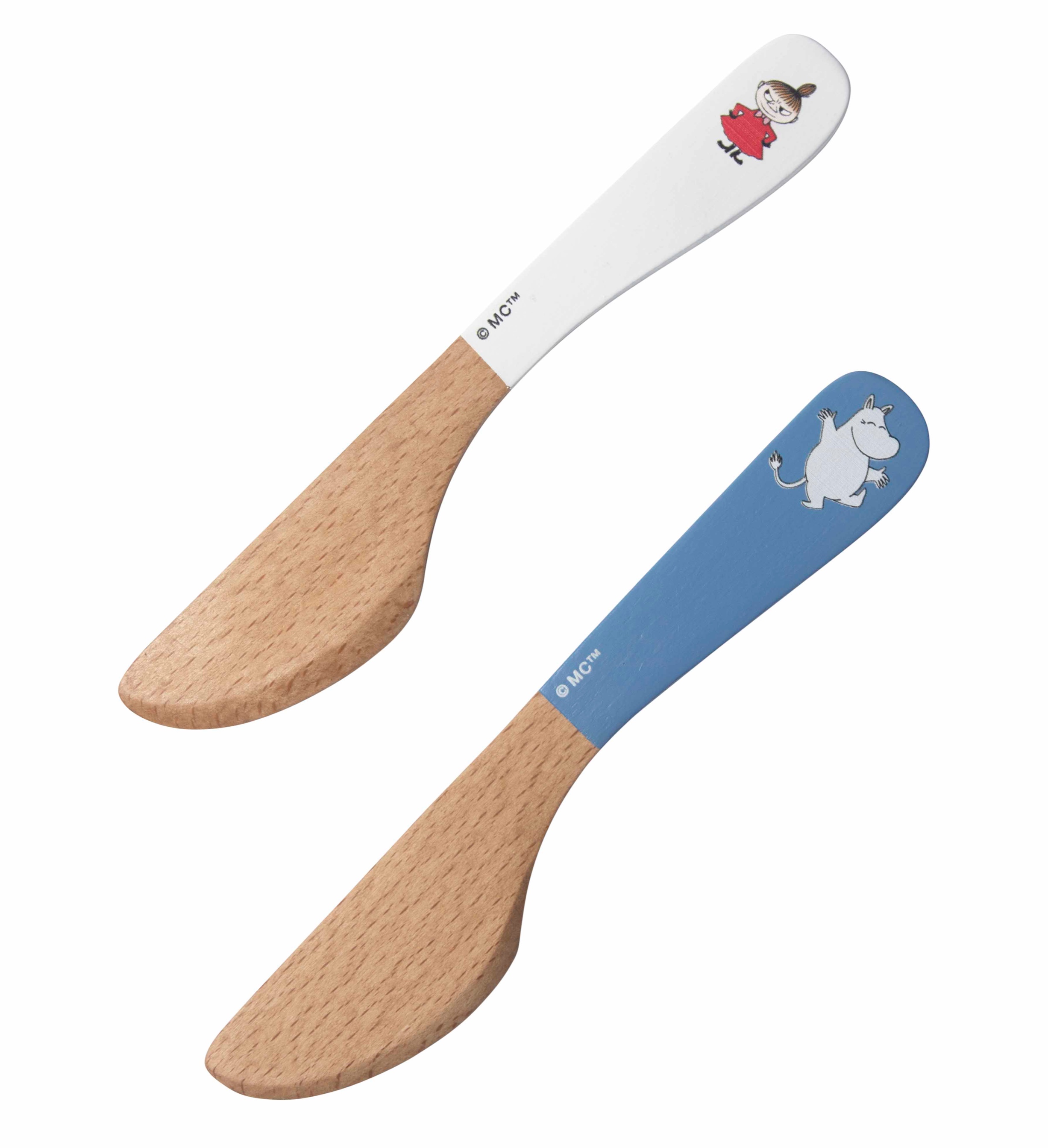 Mumin Smörknivar 2-pack - Mumintrollet & Lilla My