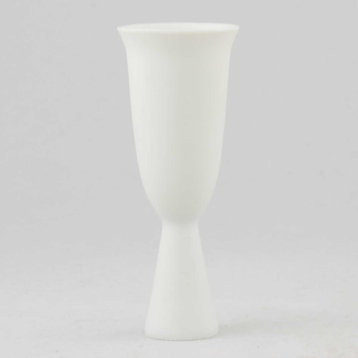 グナー・ニールンド 一点もの！！ミニチュアのホワイトのベース Vase (9cm)  1950年代