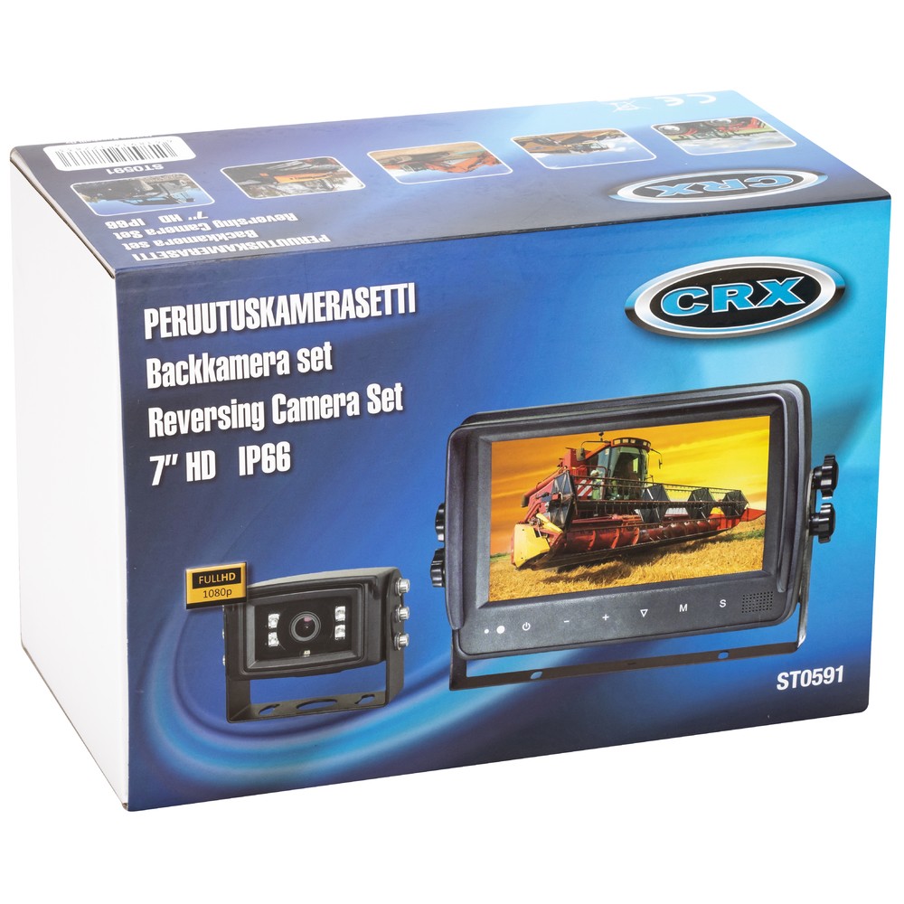 Backkamera set HD 7 tum IP66 - 3