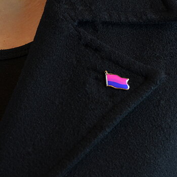 Bisexuelle flagge Pins