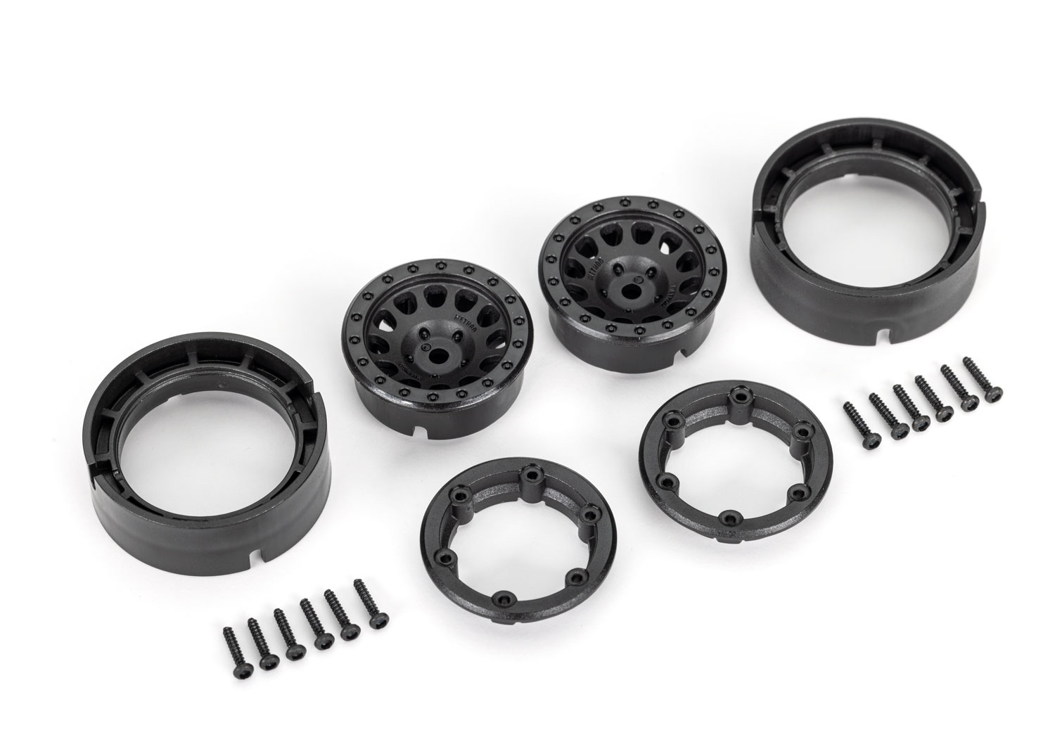 Traxxas  9781 Wheels Method Race 105 Beadlock Black 1.0 (2)