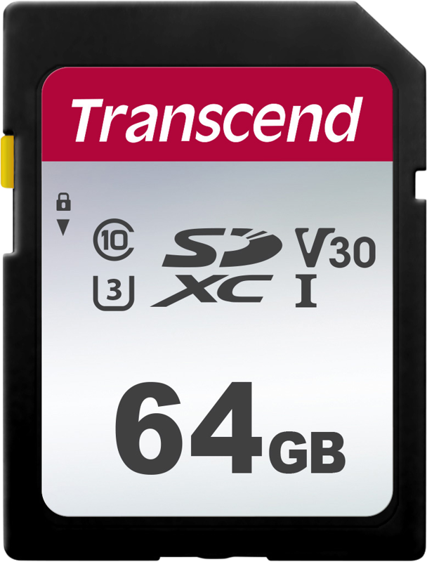 TRANSCEND SDXC/SDHC 300S Silver 64 GB