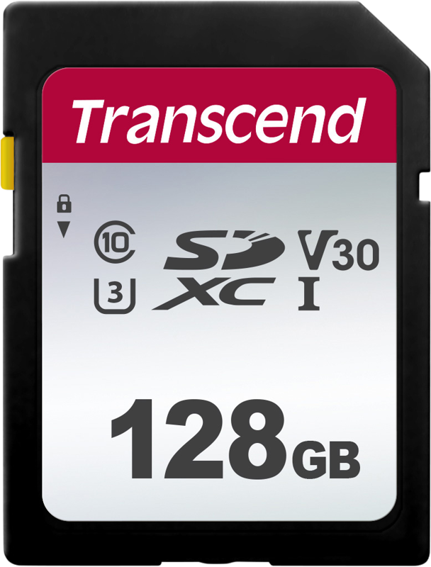 TRANSCEND SDXC/SDHC 300S Silver 128 GB