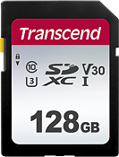 TRANSCEND SDXC/SDHC 300S Silver 128 GB