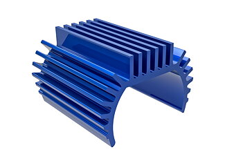 Traxxas 9793-blue Motor Heat Sink Alu Blue Titan 180 87T