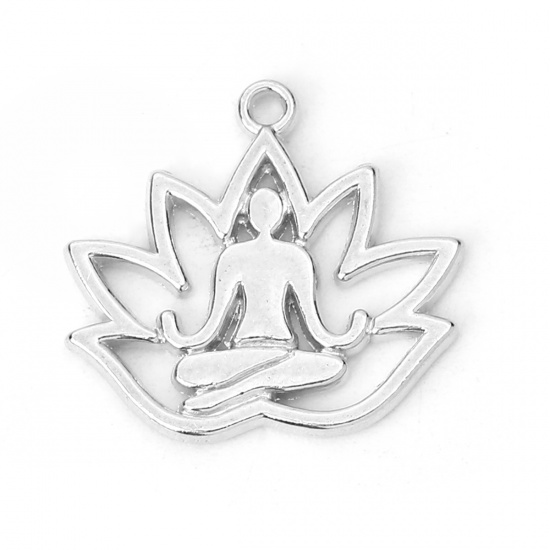 Berlock - Yoga  healing, silver