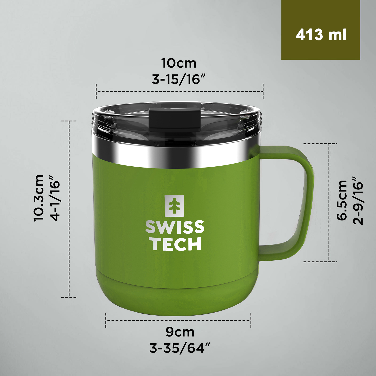 SwissTech Thermo mug 414ml ST078002 - 7