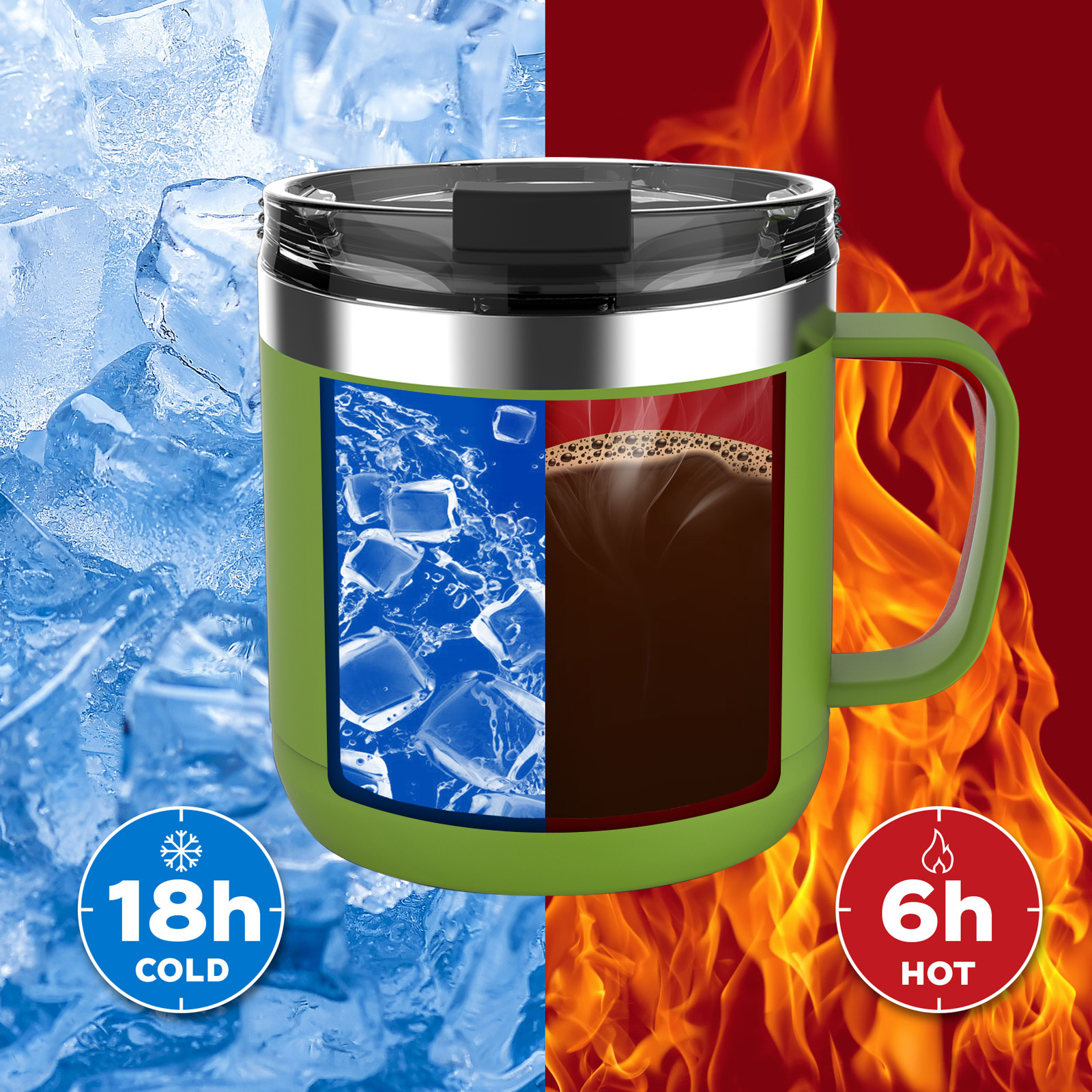 SwissTech Thermo mug 414ml ST078002 - 13
