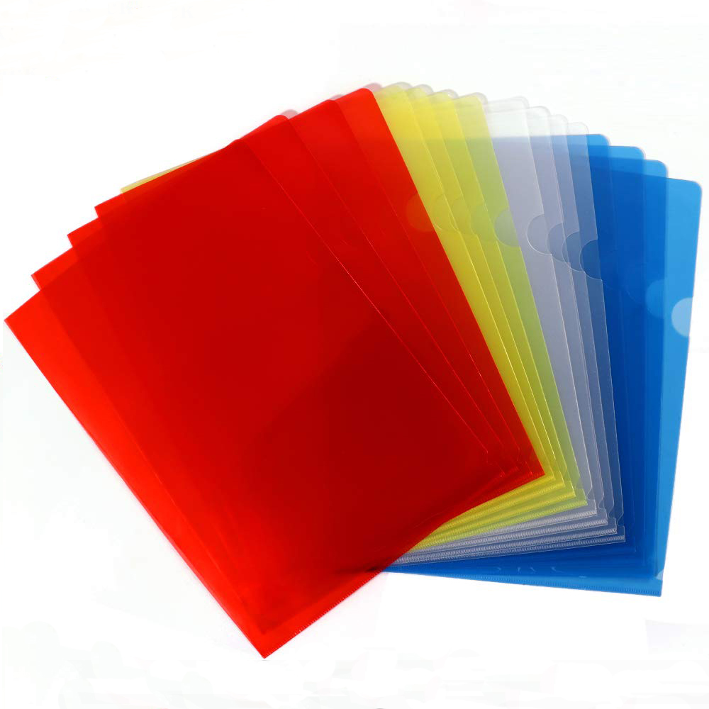 A4 File Folder - Various Colors 12/24-pack