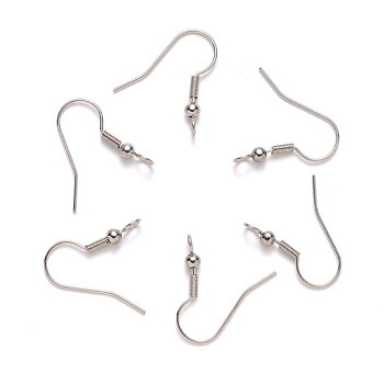 Örkrokar i rostfritt stål med tvärställd ögla, ca 20 mm, 10-pack.