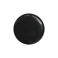 Plastknapp, undersydd 14 mm, blank
