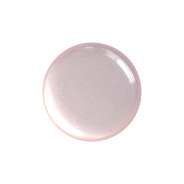 Plastknapp, undersydd 14 mm, blank - 3