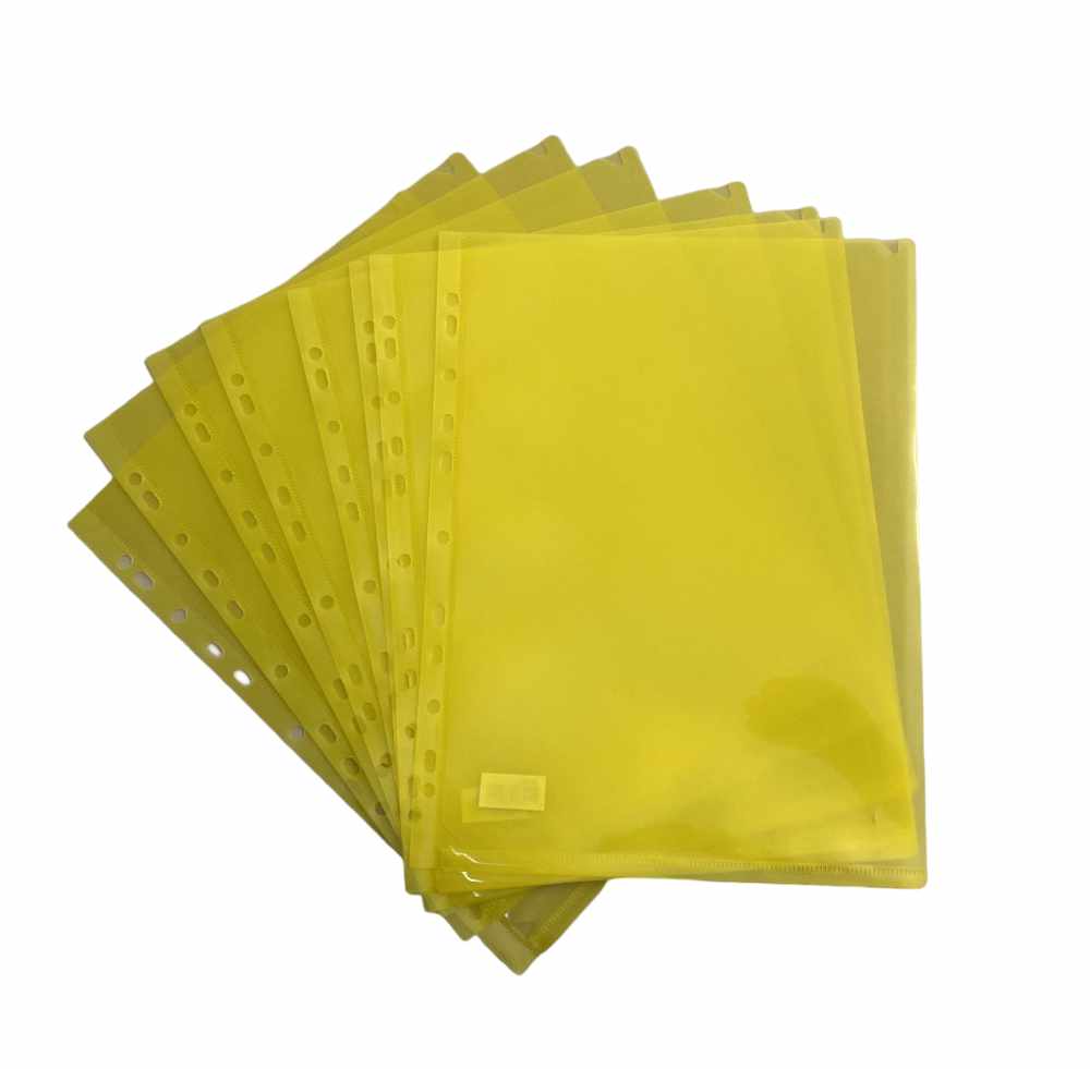 A4 Plastic Pocket - Hole 10-pack - 3
