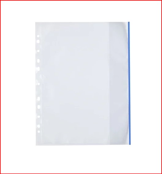 A4 Plastic Folder - Folder Blue 12-pack