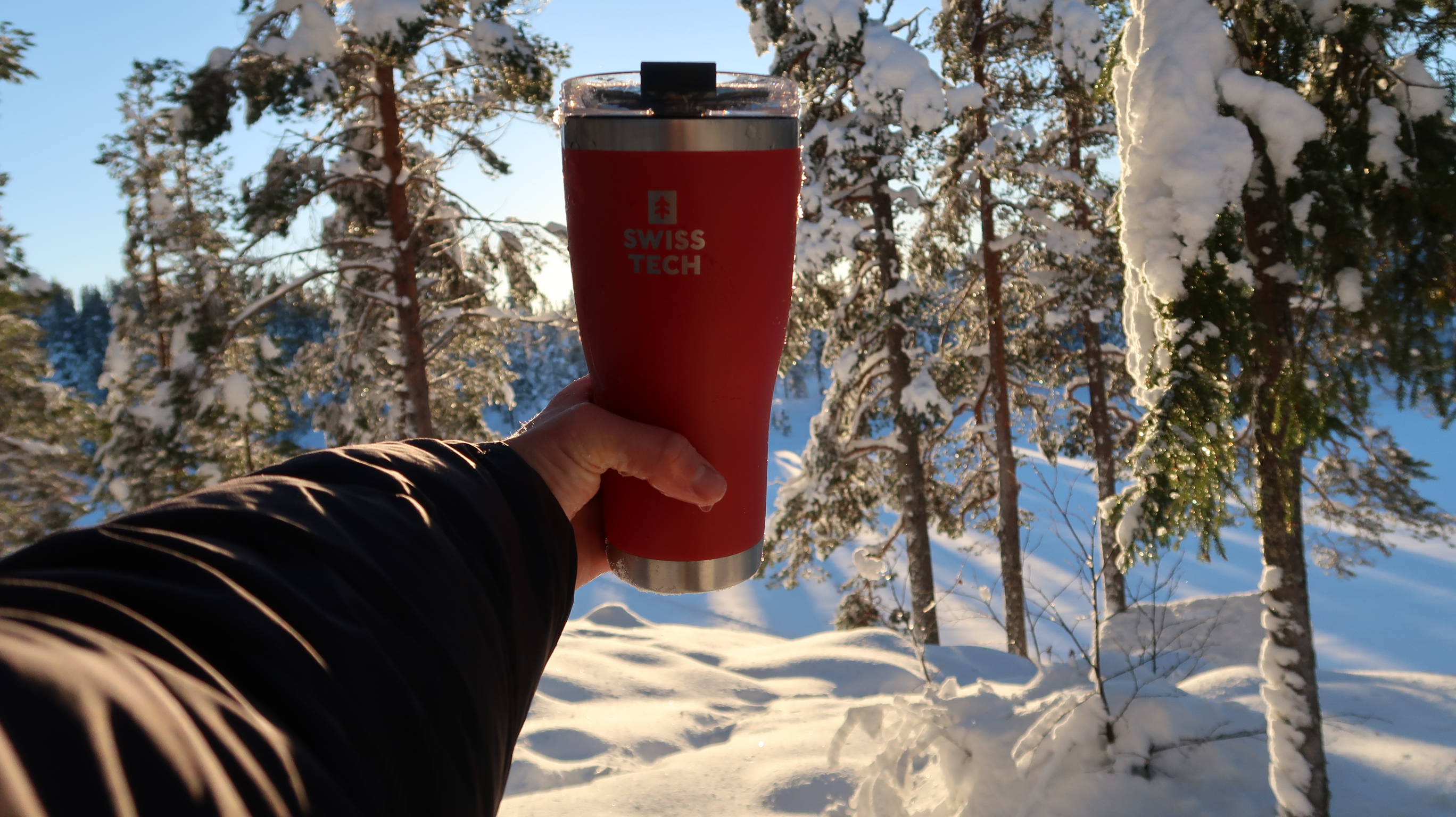 SwissTech set with Thermo Mug &amp; Cup ST001184 - 3
