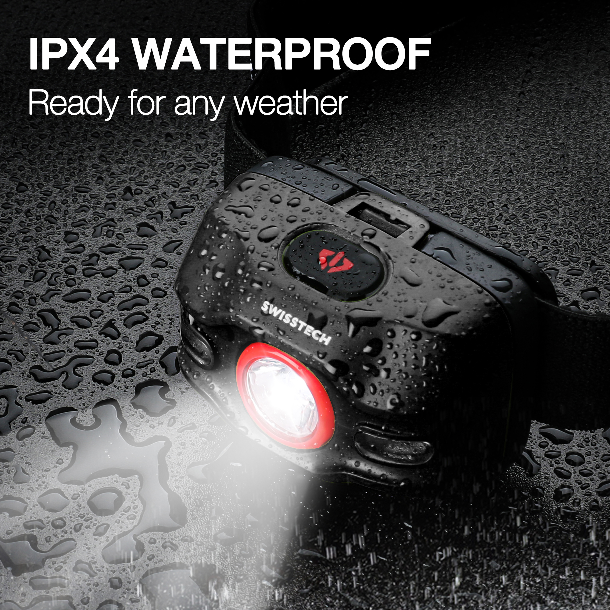 SwissTech Headlamp 250 Lumen ST001101 - 11