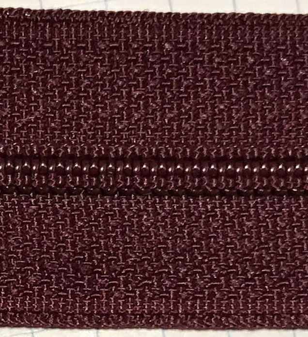 Dragkedja metervara 4mm - 12