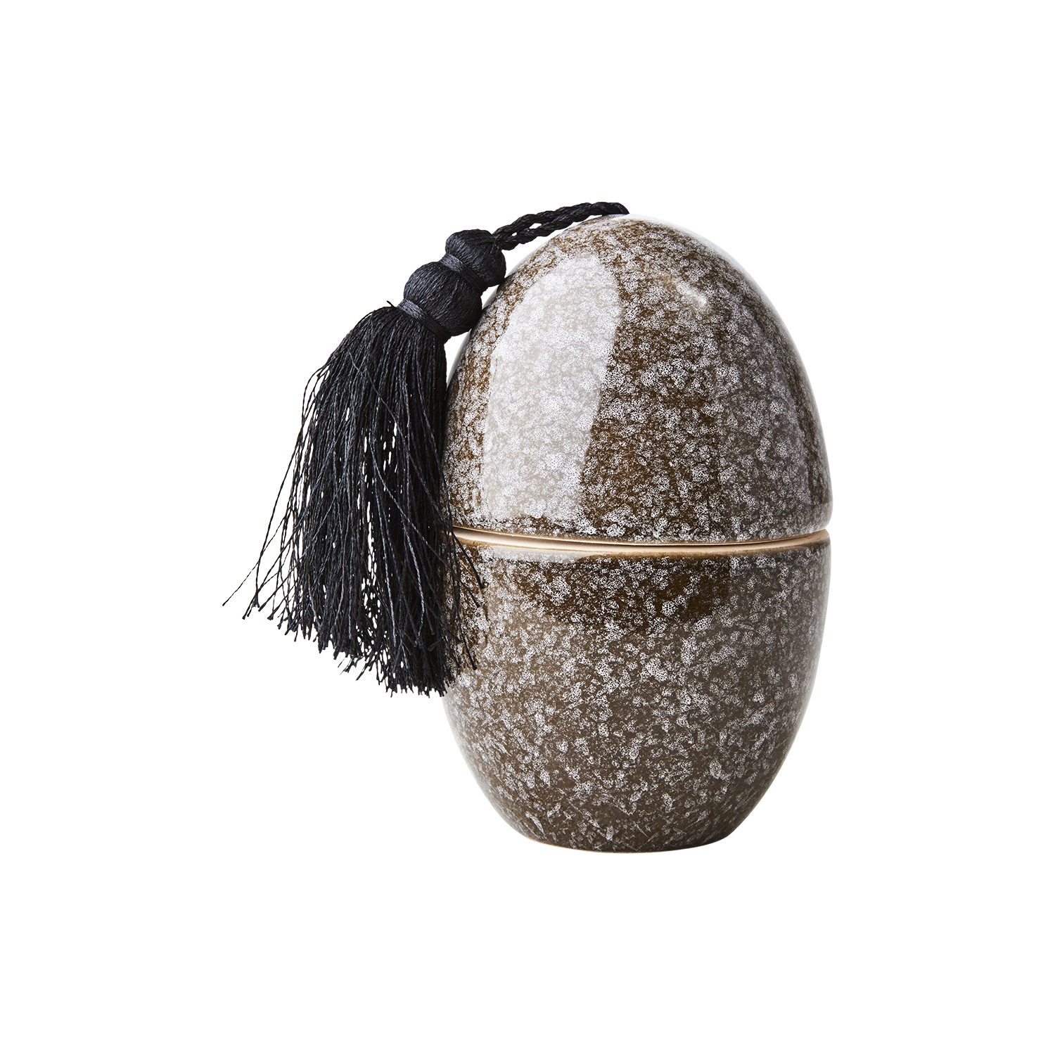 TOGO Burk med lock S, Svart/brun