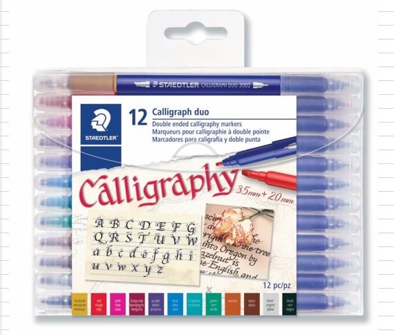 Calligraph duo, 12-p, Två spetsar