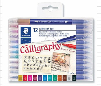 Calligraph duo, 12-p, Två spetsar