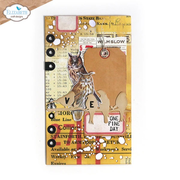 Elizabeth - Planner Essentials 38 - Birds on Splatter Page - 3
