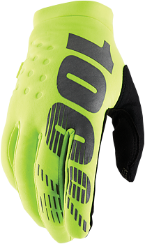 100% Brisker Handskar Barn Fluo Gul