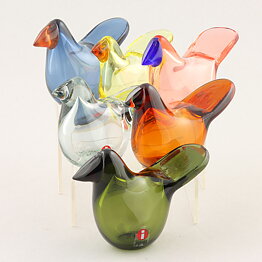 Oiva Toikka (2020) Six Stylistic Sieppo Glass Birds (5)