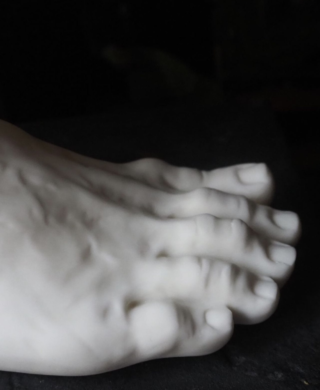 Decoration Foot white - 4