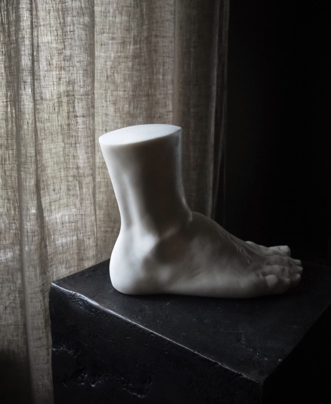 Decoration Foot white - 3