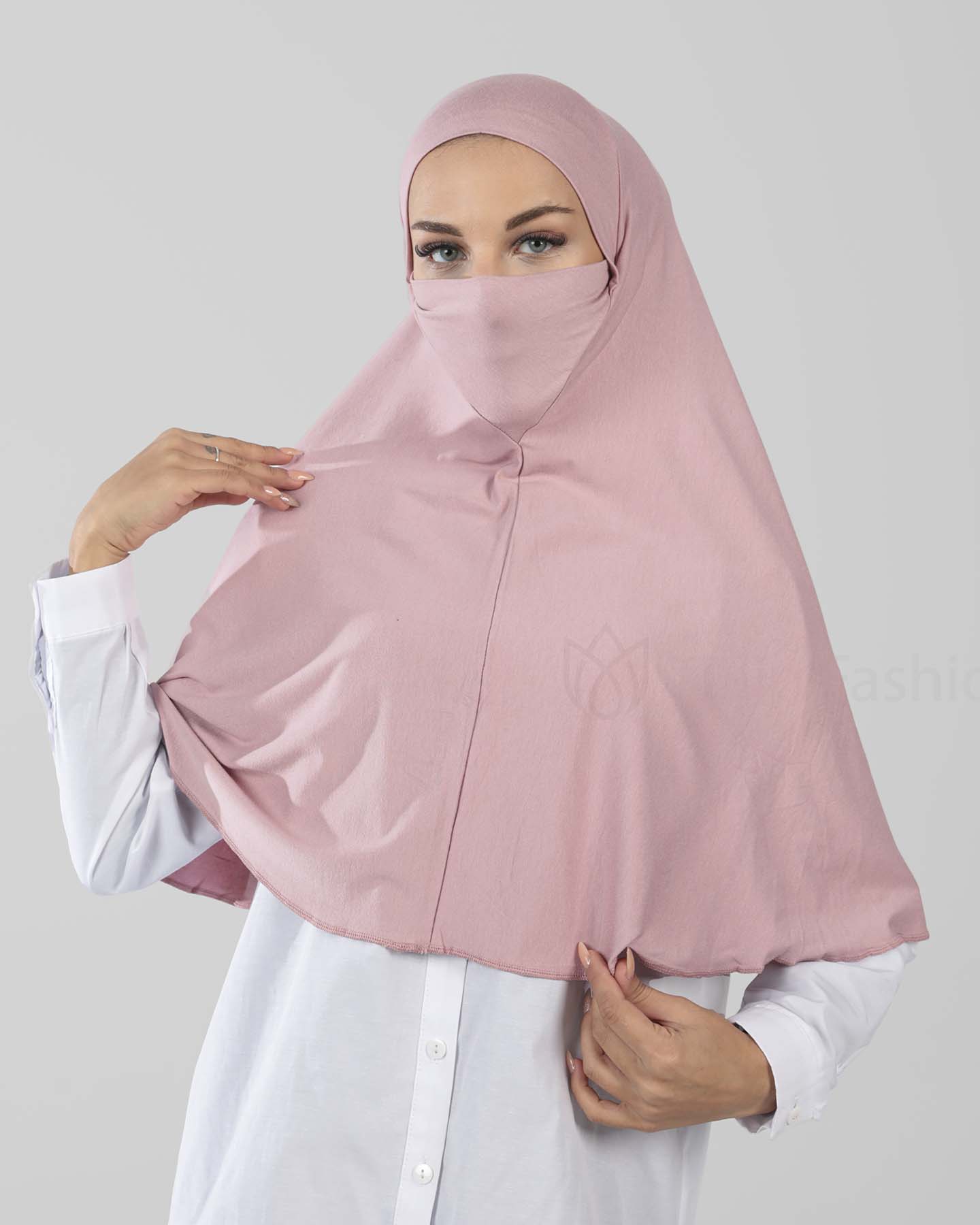 Hijab - Al Amira X-Large - Einteiler - Rosé - 4