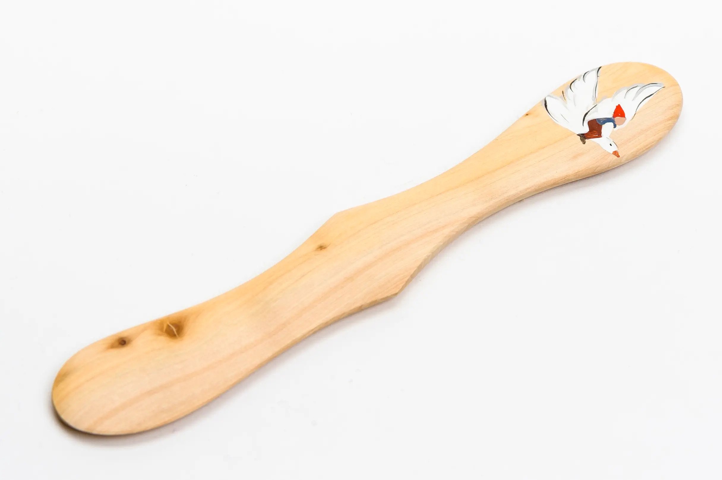 Butterknife handpainted - Nils Holgersson