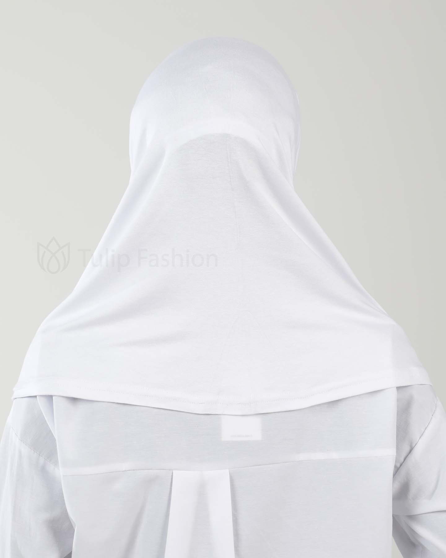 Hijab Al Amira 2-pieces - White - 3