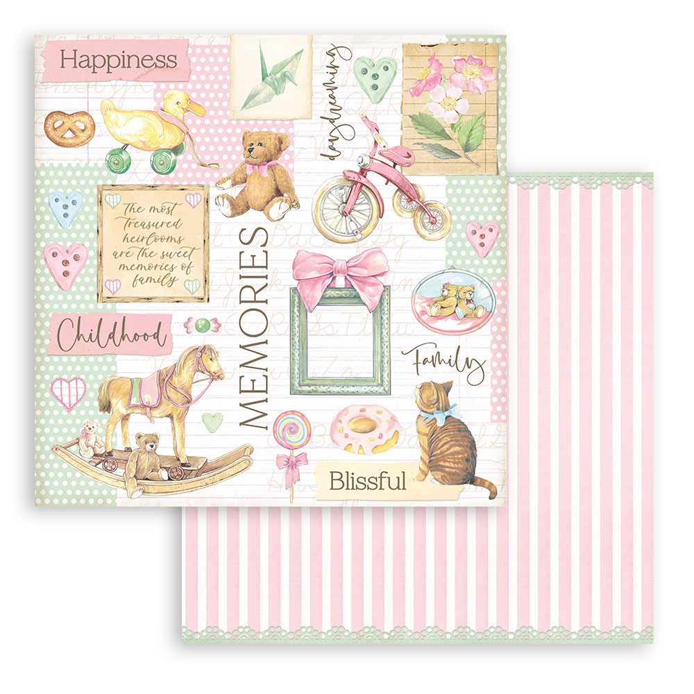Stamperia - Extra small pad - Day Dream- 6x6" - 2