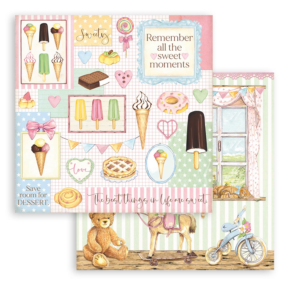 Stamperia - Extra small pad - Day Dream- 6x6" - 4