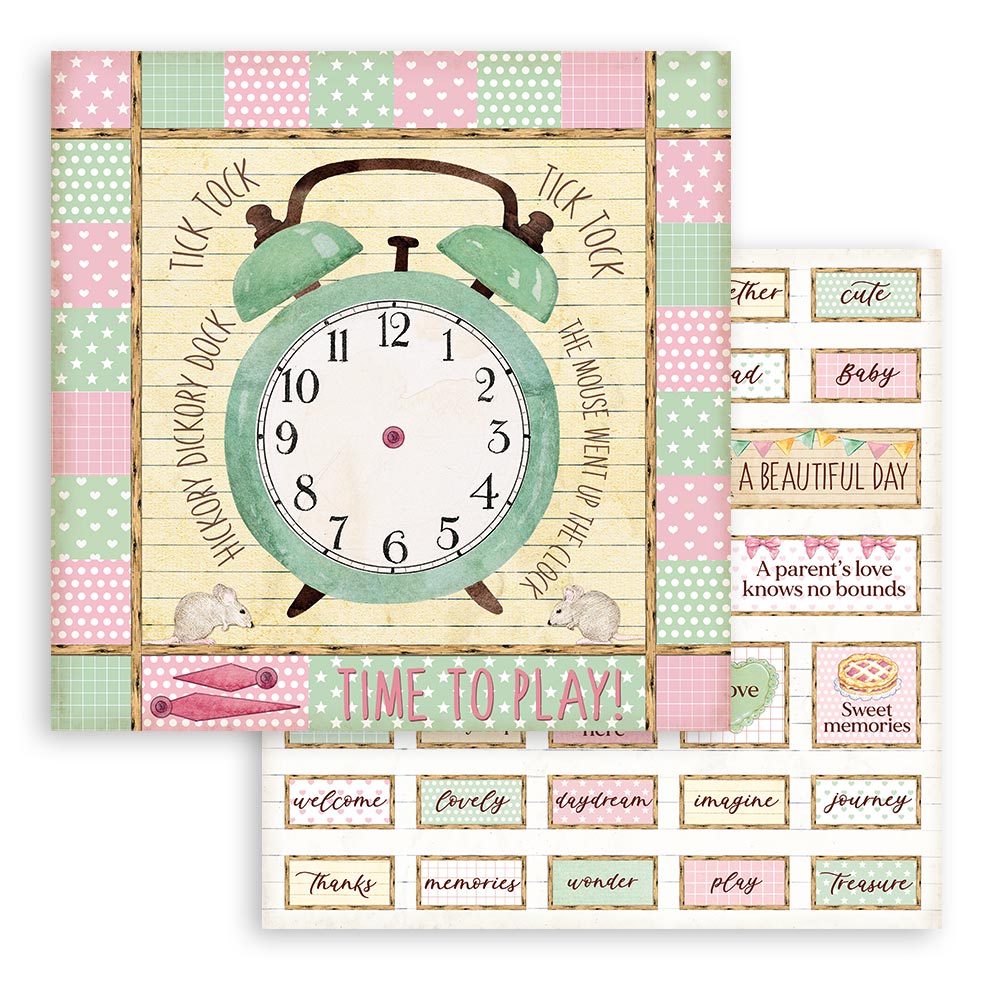 Stamperia - Extra small pad - Day Dream- 6x6" - 6
