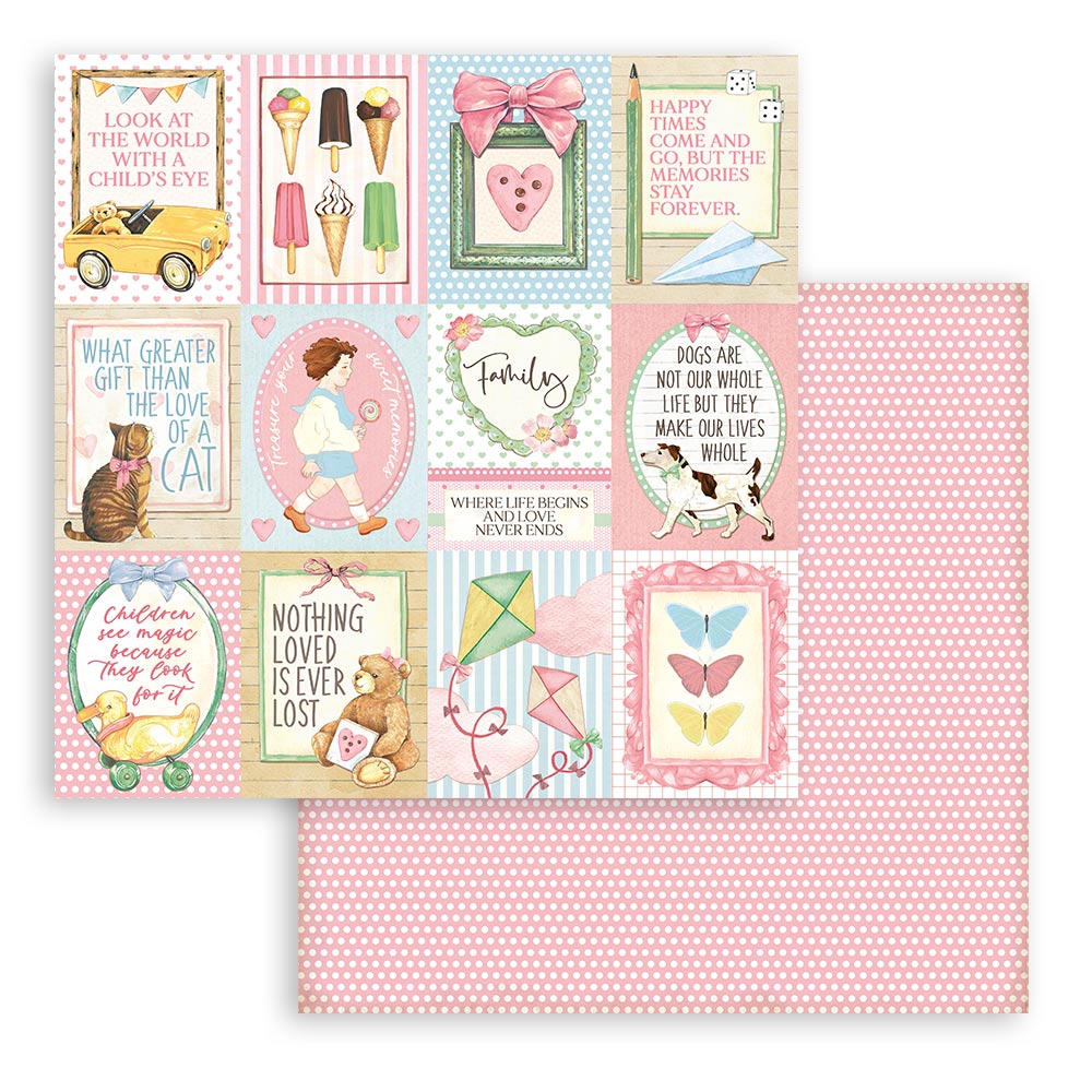 Stamperia - Extra small pad - Day Dream- 6x6" - 9