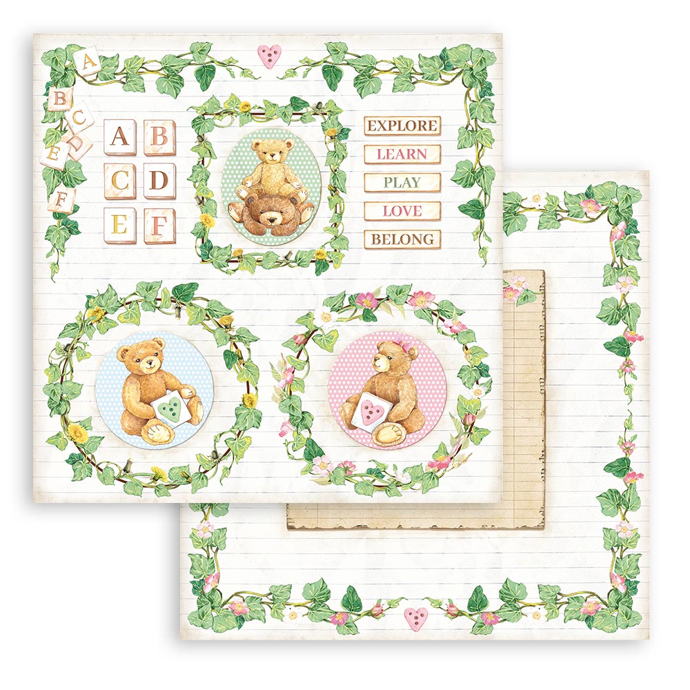 Stamperia - Extra small pad - Day Dream- 6x6" - 10