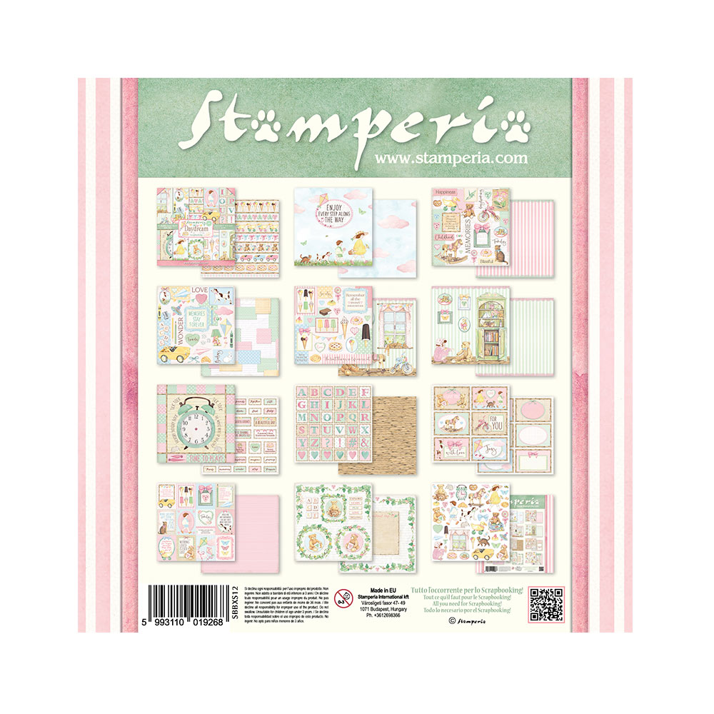 Stamperia - Extra small pad - Day Dream- 6x6"