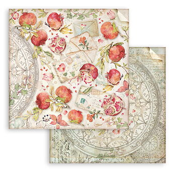 Stamperia - Extra small pad - Casa Granada- 6x6"