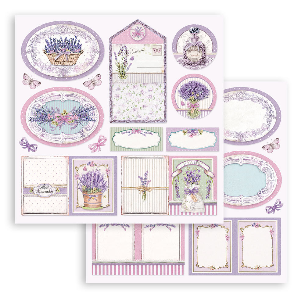 Stamperia - Extra small pad - Provence - 6x6" - 2