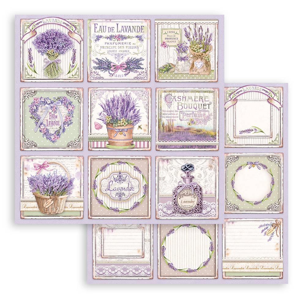 Stamperia - Extra small pad - Provence - 6x6" - 10